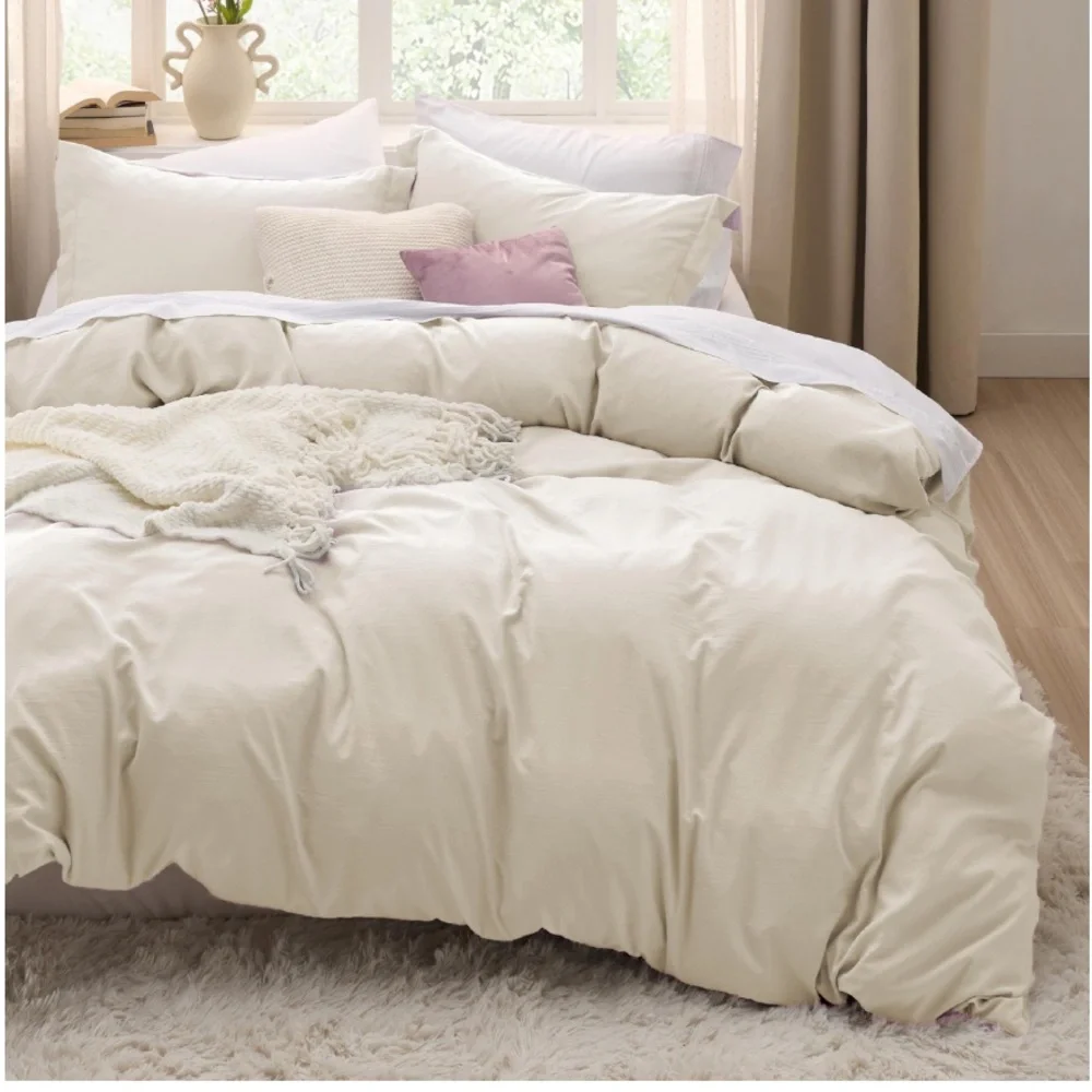 BedSure Cream Duvet 3Pc. Set
